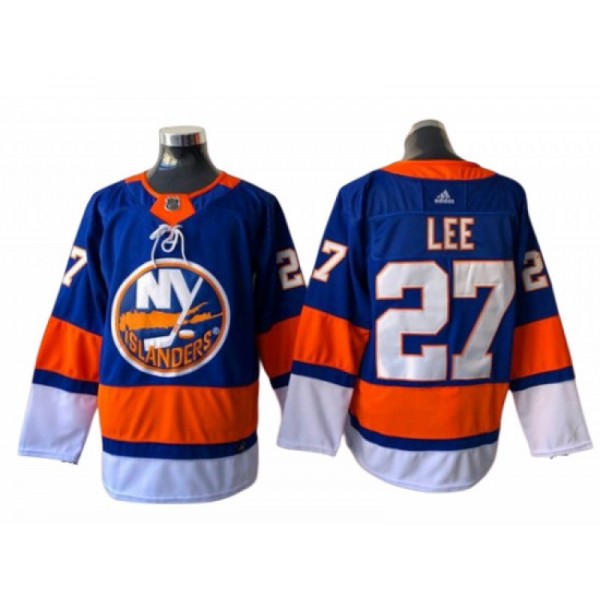 New York Islanders #27 Anders Lee Blue Home Jersey