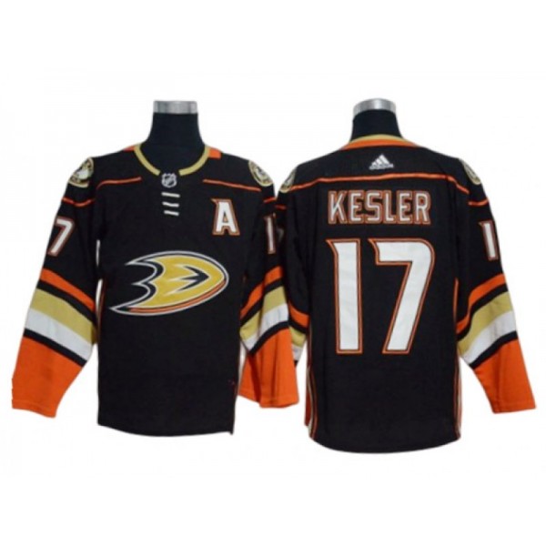 Anaheim Ducks #17 Ryan Kesler Black Home Jersey