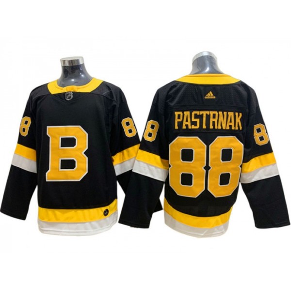 Boston Bruins #88 David Pastrnak Black Alternate Jersey