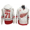 Detroit Red Wings #71 Dylan Larkin Hoodie - Red/White