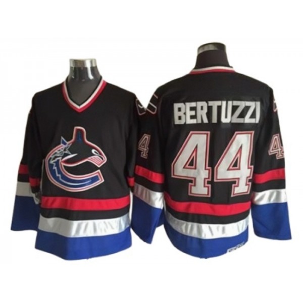 Vancouver Canucks #44 Todd Bertuzzi 2005 CCM Vintage Black Jersey