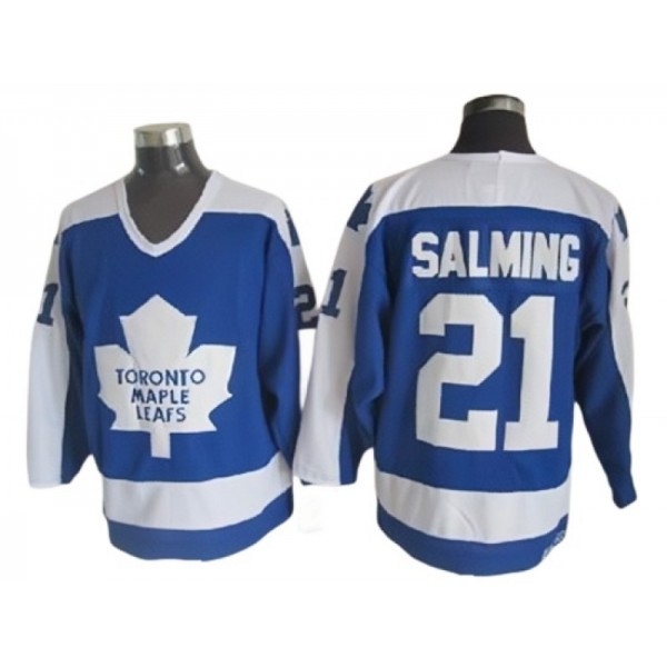 Toronto Maple Leafs #21 Borje Salming 1978 CCM Vintage Blue Jersey