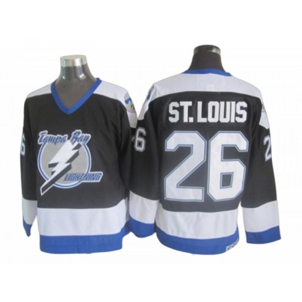 Tampa Bay Lightning #26 Martin St. Louis CCM Vintage Black Jersey