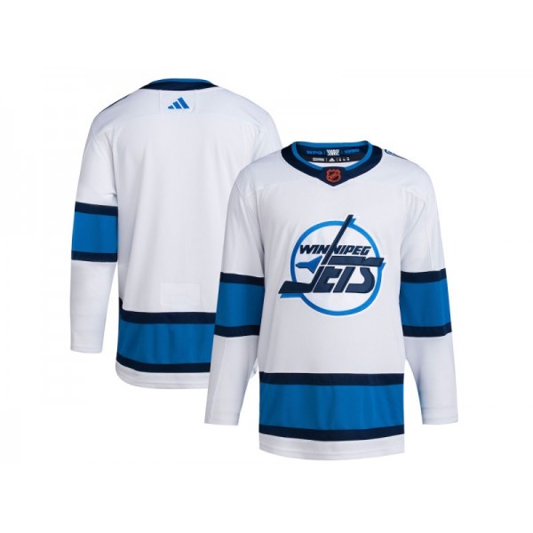 Winnipeg Jets #00 White Reverse Retro 2.0 Custom Jersey