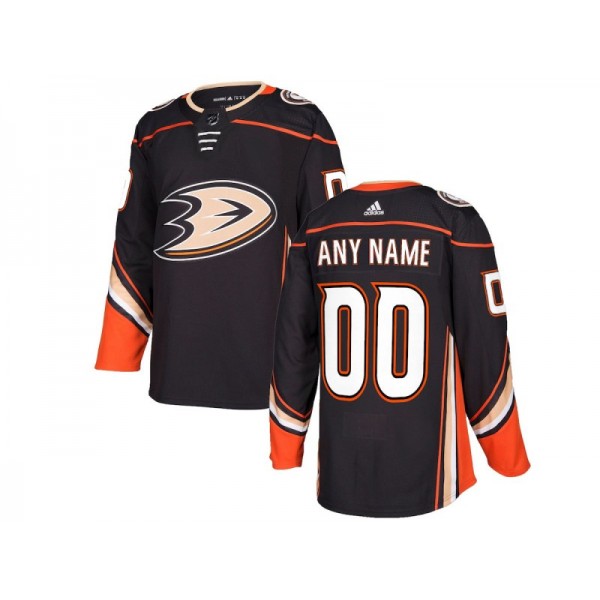 Anaheim Ducks #00 Black Home Custom Jersey