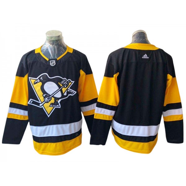 Pittsburgh Penguins Blank Black Home Jersey