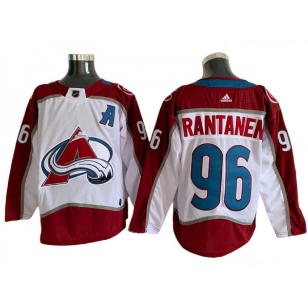 Colorado Avalanche #96 Mikko Rantanen White Jersey