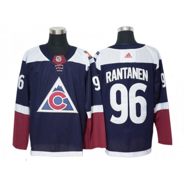 Colorado Avalanche #96 Mikko Rantanen Navy Alternate Jersey