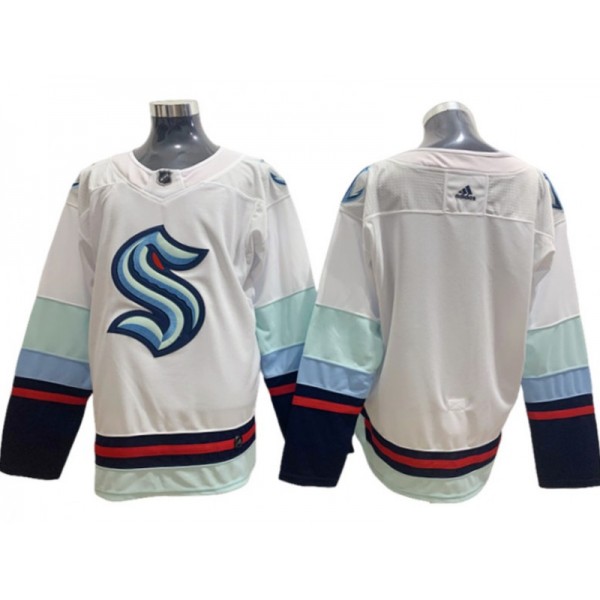 Seattle Kraken Blank White Jersey