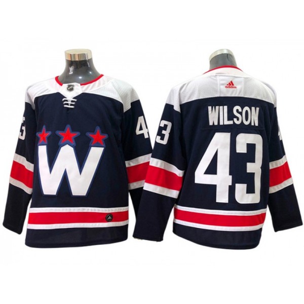 Washington Capitals #43 Tom Wilson Navy Alternate Jersey