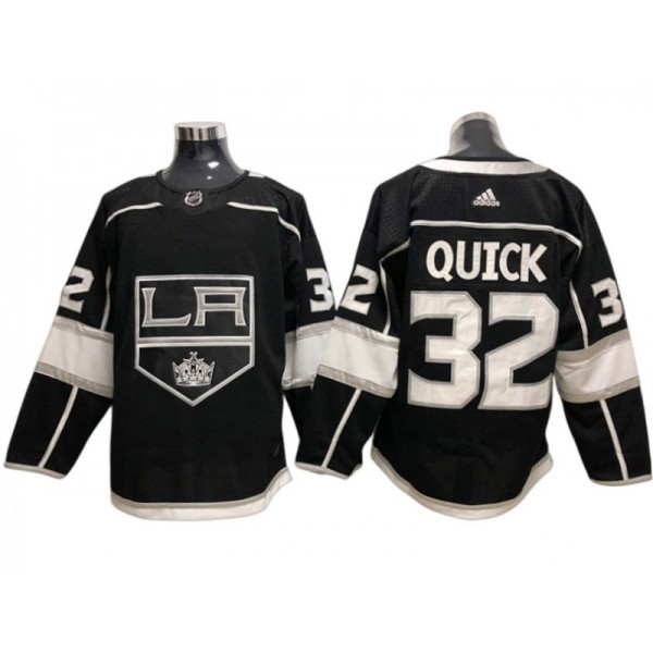 Los Angeles Kings #32 Jonathan Quick Black Home Jersey