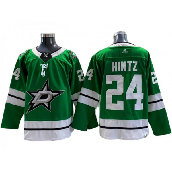 Dallas Stars #24 Roope Hintz Green Home Jersey