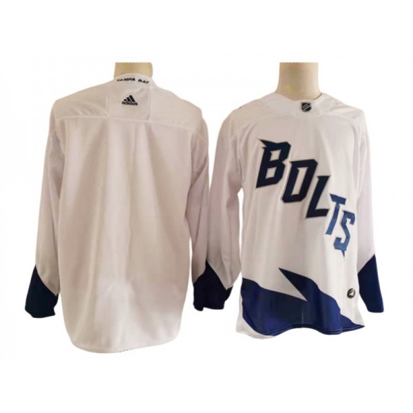 Tampa Bay Lightning Blank White 2022 Stadium Series Jersey