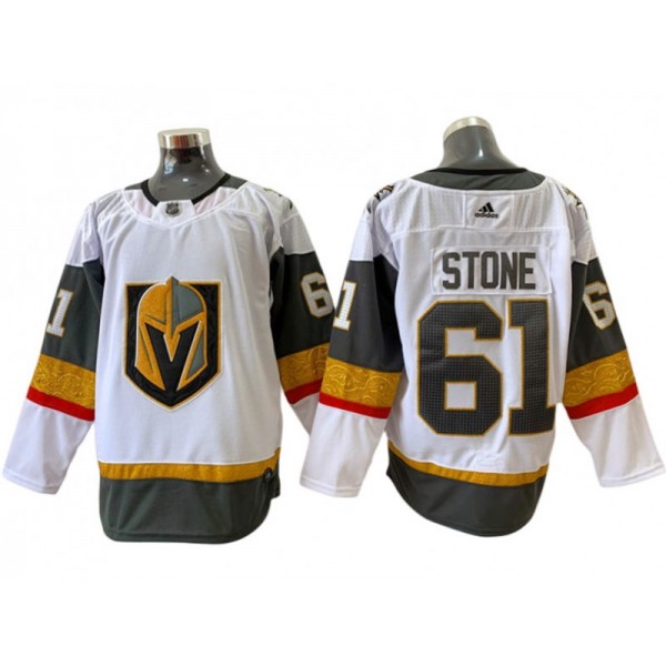 Vegas Golden Knights #61 Mark Stone White Away Jersey