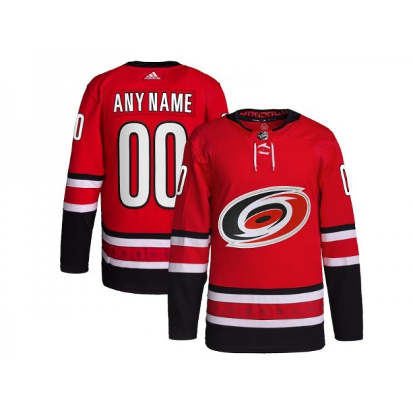 Carolina Hurricanes #00 Red Alternate Custom Jersey