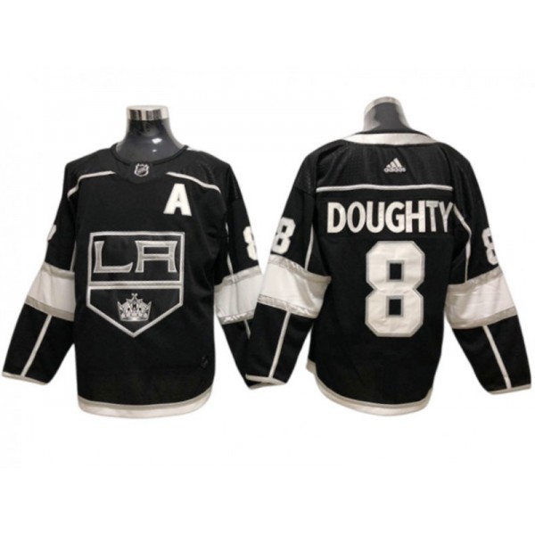 Los Angeles Kings #8 Drew Doughty Black Home Jersey