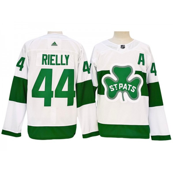 Toronto Maple Leafs #44 Morgan Rielly White St. Patricks Alternate Jersey