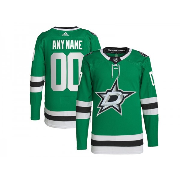 Dallas Stars #00 Green Home Custom Jersey