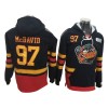 Edmonton Oilers #97 Connor McDavid Hoodie - Orange/Blue/Black