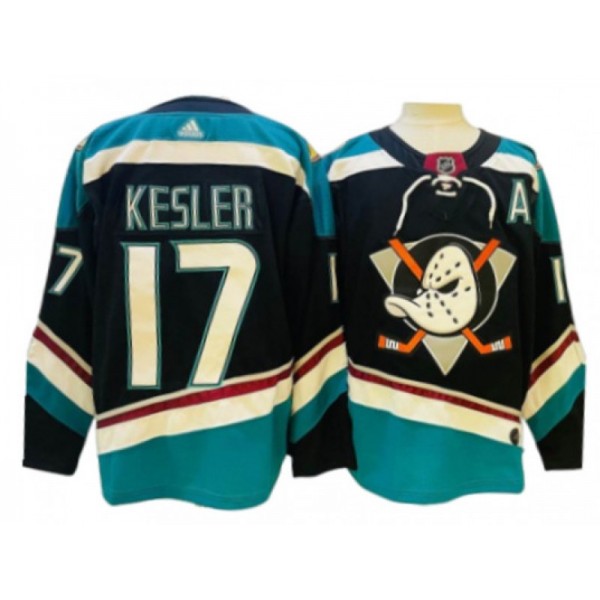 Anaheim Ducks #17 Ryan Kesler Black Alternate Jersey