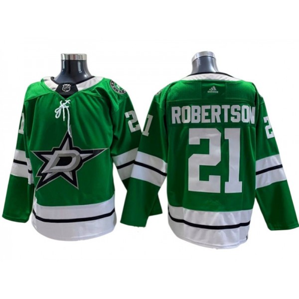 Dallas Stars #21 Jason Robertson Green Home Jersey