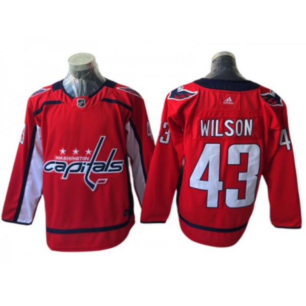 Washington Capitals #43 Tom Wilson Red Home Jersey