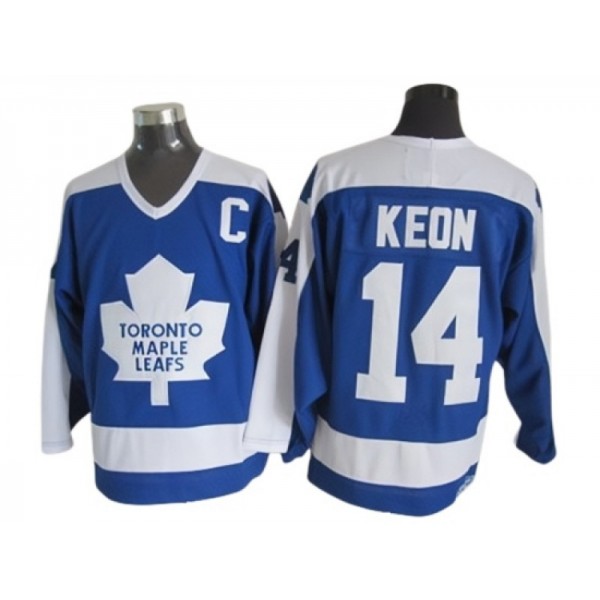 Toronto Maple Leafs #14 Dave Keon 1978 CCM Vintage Blue Jersey