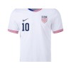 USA #10 CHRISTIAN PULISIC 2024/25 White Home Jersey