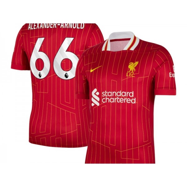 Liverpool #66 TRENT ALEXANDER-ARNOLD 2024/25 Soccer Jersey