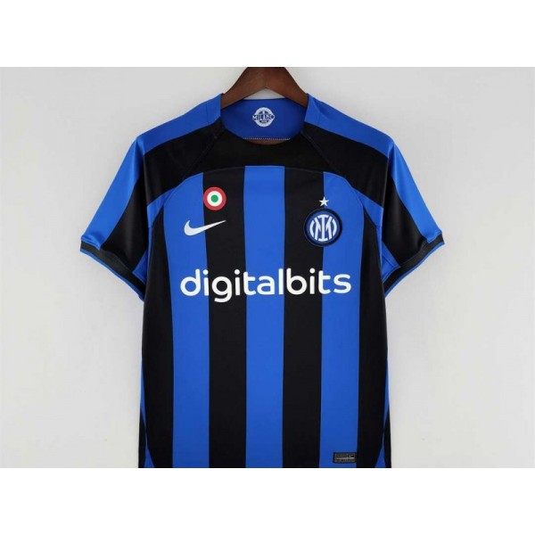 Inter Milan Home 2022/23 Soccer Blank Jersey