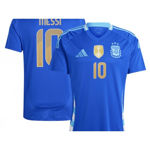 Argentina #10 Messi 2024 Away Soccer Jersey