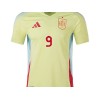 Spain National Team #9 Gavi 24/25 Away Jersey - Yellow