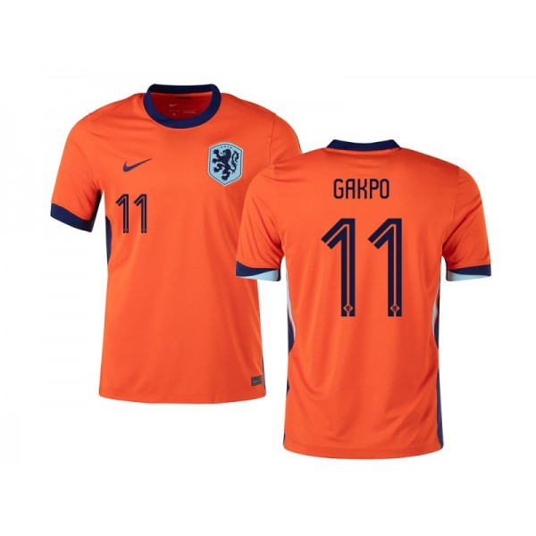 Netherlands #11 GAKPO 24/25 Home Jersey