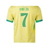 Brazil #7 VINICIUS JR. 24/25 Home Jersey