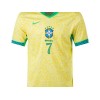 Brazil #7 VINICIUS JR. 24/25 Home Jersey