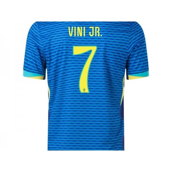 Brazil #7 VINICIUS JR. 24/25 Away Jersey