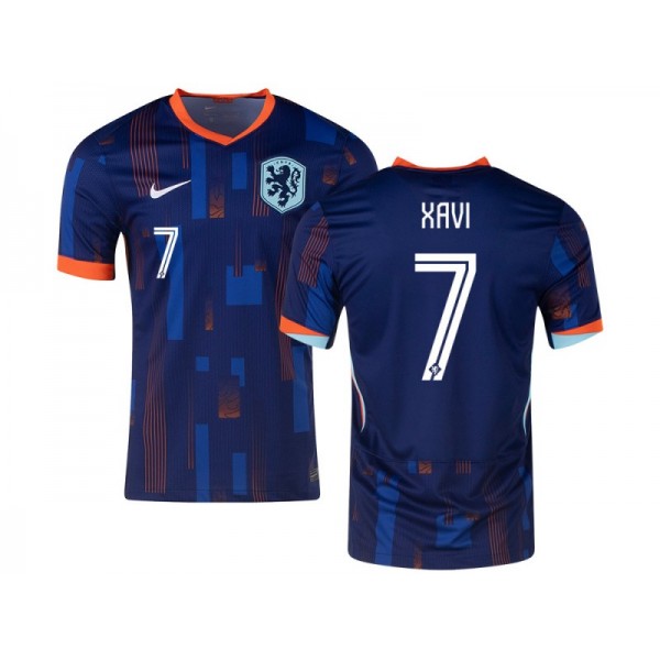 Netherlands #7 XAVI 24/25 Away Jersey