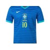 Brazil #10 Neymar Jr 24/25 Away Jersey