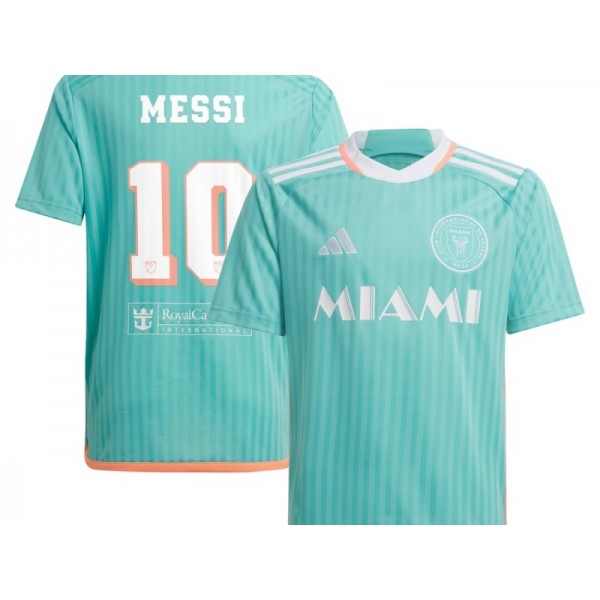 Inter Miami CF #10 MESSI Aqua 2024 Jersey