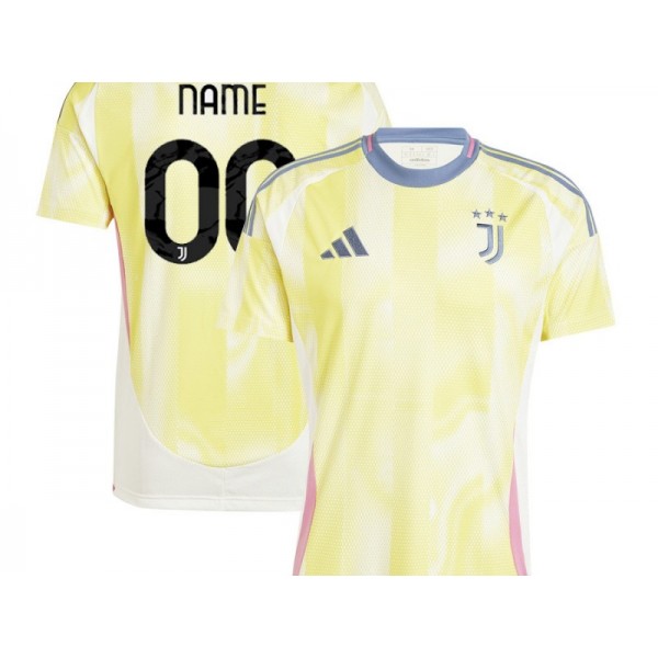 Juventus #00 2024/25 Away Soccer Custom Jersey