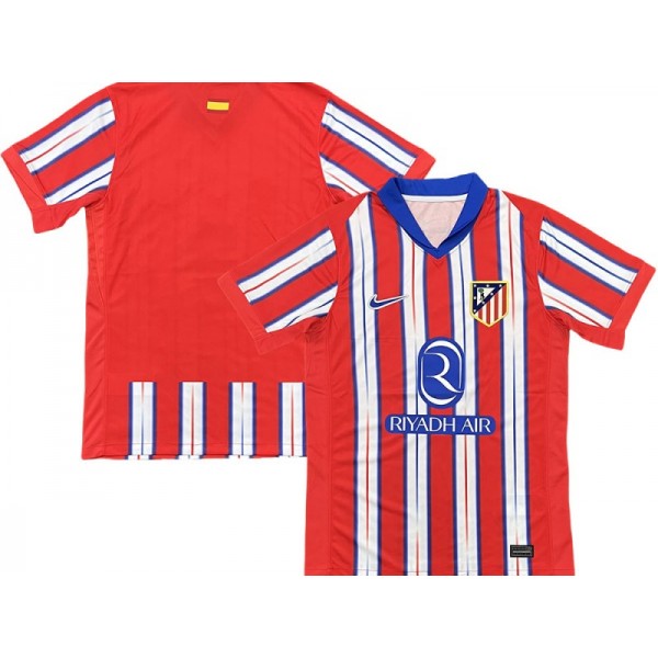 Atletico Madrid #00 Red Home 2024/25 Soccer Custom Jersey