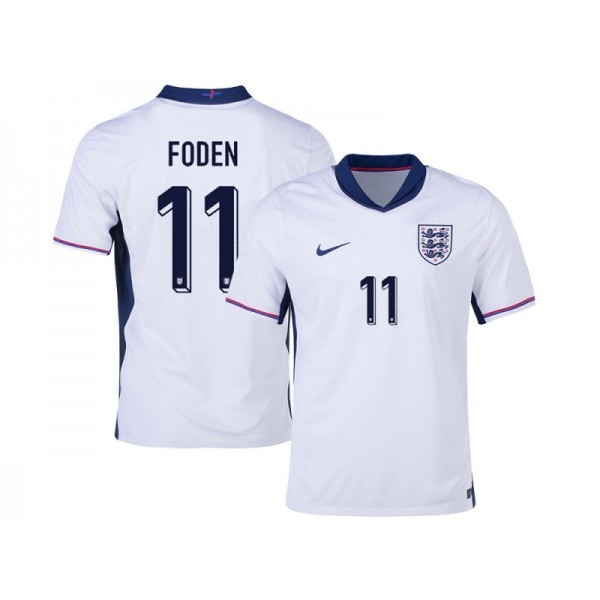 England #11 PHIL FODEN 24/25 Home Jersey