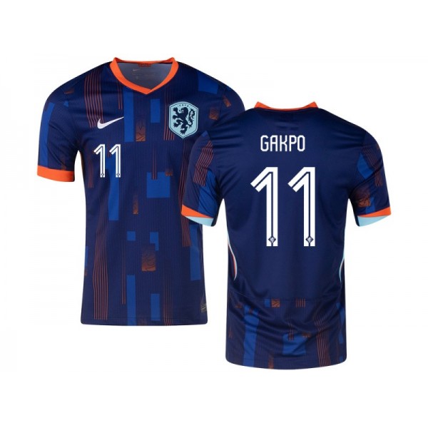 Netherlands #11 GAKPO 24/25 Away Jersey