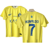 Al-Nassr FC #7 Ronaldo Yellow Home 23/24 Soccer Jersey