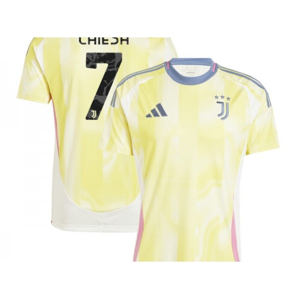 Juventus #7 CHIESA 2024/25 Away Soccer Jersey