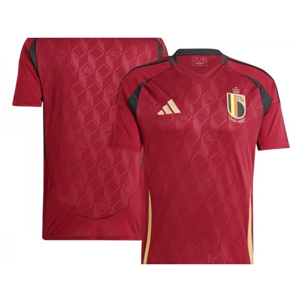 Belgium Blank 24/25 Home Soccer Jersey