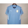 Uruguay Blank Home Soccer Jersey