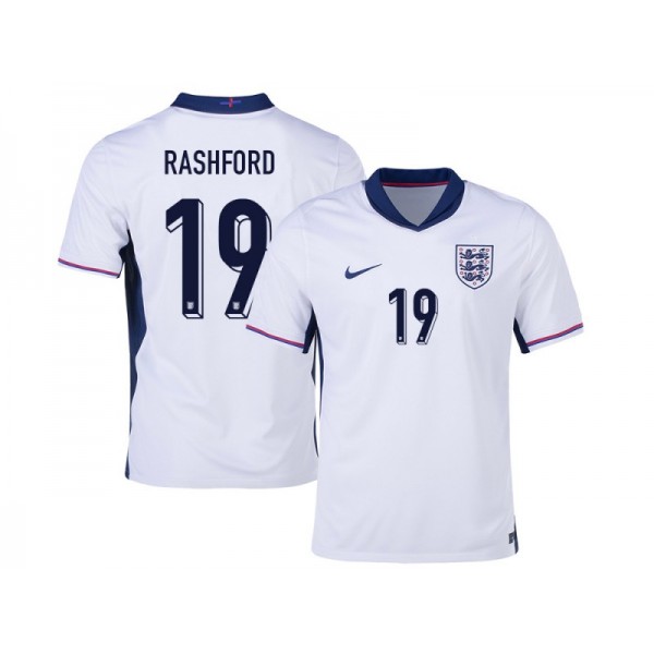 England #19 MARCUS RASHFORD 24/25 Home Jersey