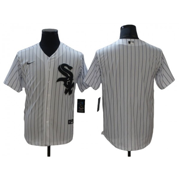 Chicago White Sox Blank White Cool Base Team Jersey