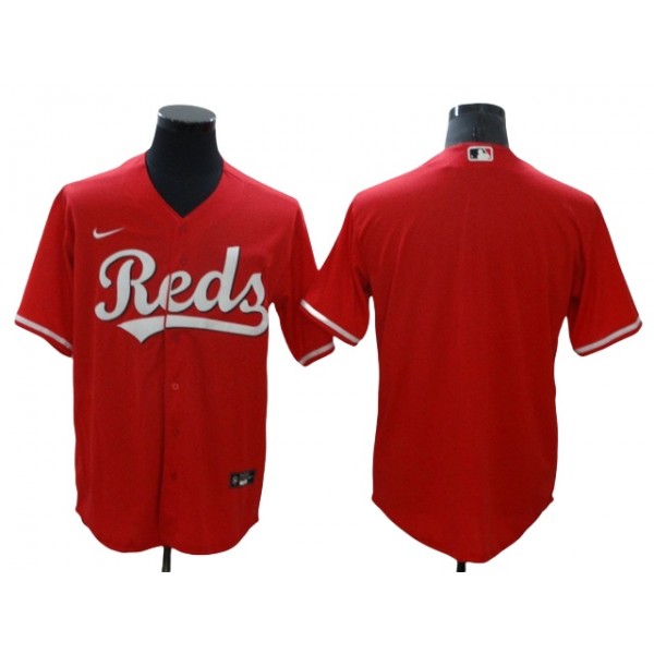 Cincinnati Reds Blank Red Cool Base Team Jersey